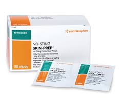 No-sting Skin-prep Protective Wipes