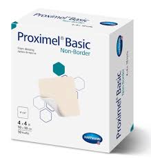 Proximel Basic Non-boarder Tracheostomy Dressing 3.2" X 3.2"