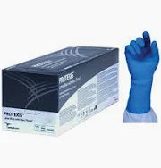 Protexis Pi Blue With Neu-thera Surgical Gloves Sterile Polyisoprene Powder-free Size 7