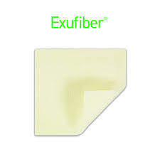 Exufiber Gelling Fiber Wound Dressing, 2" X 2"