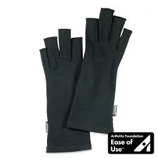 Imak Compression Arthritis Gloves - Black, Medium