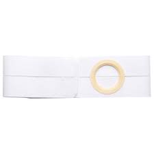 Special 7" Left, White, Cool Comfort, Nu-form Belt, 2x-large, 3-1/8" Opening, Custom: 52" Overall Length