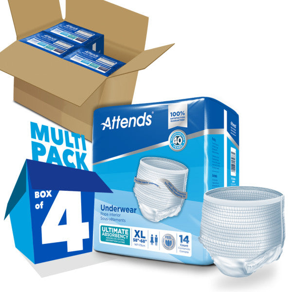 Attends Underwear, Ultimate Absorbency, X-Large