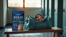 TENA MEN Maximum Plus Premium Fit Incontinence Underwear, Heavy Absorbency, L/XL