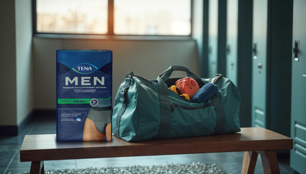 TENA MEN Maximum Plus Premium Fit Incontinence Underwear, Heavy Absorbency, Small/Medium