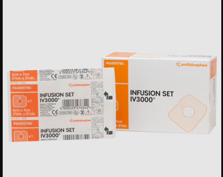 Infusion Set Iv3000 Transparent Adhesive Film