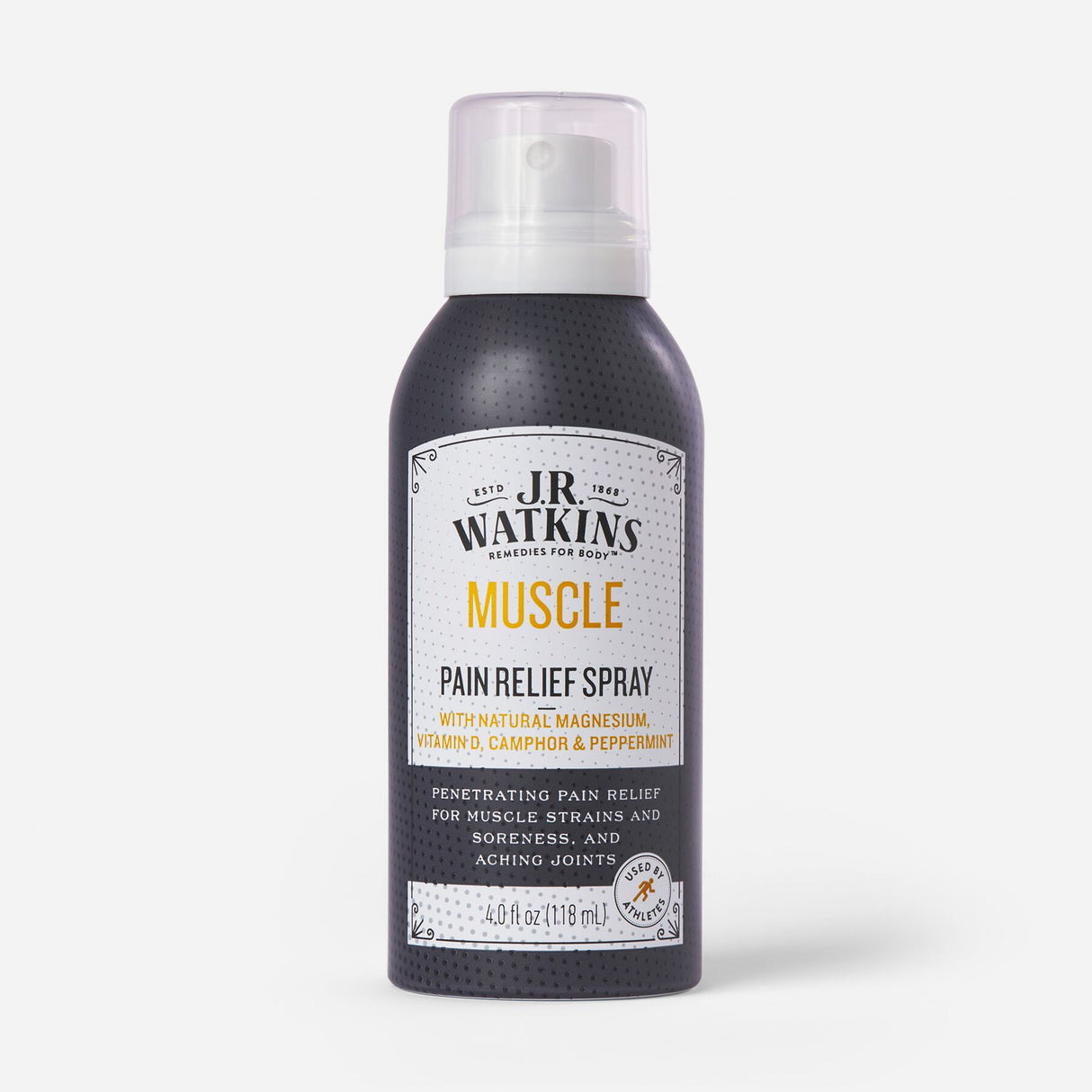 J.r. Watkins Muscle Pain Relief Spray With Magnesium, 4 Fl Oz