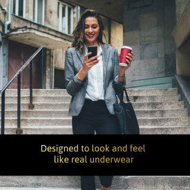 TENA Stylish Super Plus Incontinence Underwear for Women, Heavy Absorbency, Large, 37" - 50"