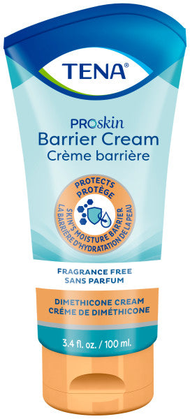 TENA ProSkin Barrier Cream 3.4 fl. oz Tube, Unscented