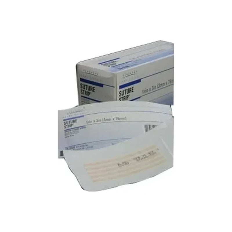 Suture Strip Plus Flexible Wound Closure Strip, 1/4" X 4"