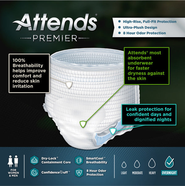 Attends Premier Underwear, Large