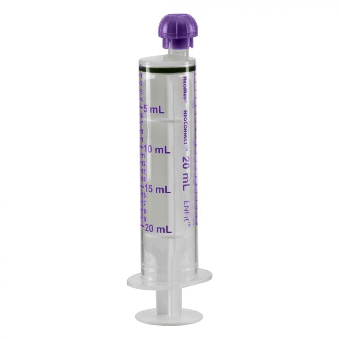 Neomed Oral/enteral Syringe, Purple, 20 Ml