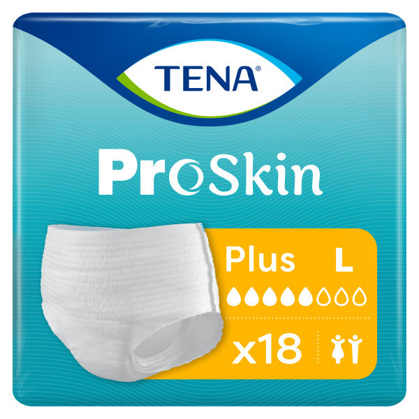 Tena Proskin Plus Protective Underwear, Large 45" - 58"