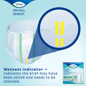 Tena Stretch Brief - Bariatric, 3x-large, 69" - 96"
