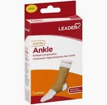 Leader Elastic Slip-on Ankle Support, Small