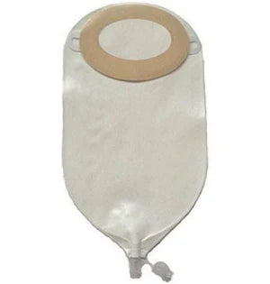 Special Nu-flex Adult Urinary Pouch Large Oval Flat 1-3/8" X 2-1/4" Opening, 24 Ounce