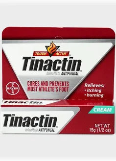 Tinactin Athletes Foot Cream, 0.5 Oz.