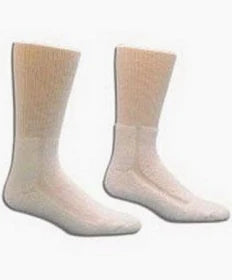 Healthdri Acrylic Diabetic Sock Size 10 - 13, White