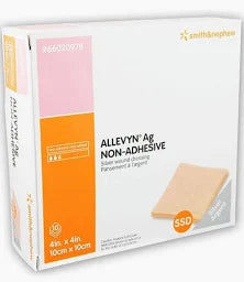 Allevyn Non-adhesive Hydrocellular Foam Dressing, 4" X 4" - Replaces 5466927637