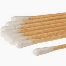 Sterile Cotton-tip Applicator With Wood Handle 6"
