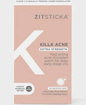Zitsticka Killa Acne Extra Strength Microdart Patches, 4 Ct