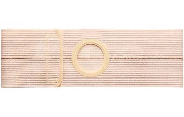 4" Beige, Cool Comfort, Flat Panel Belt, Large, 2" Cloth Bias