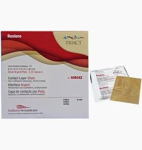 Restore With Silver Wound Contact Layer Dressing, 6" X 8"