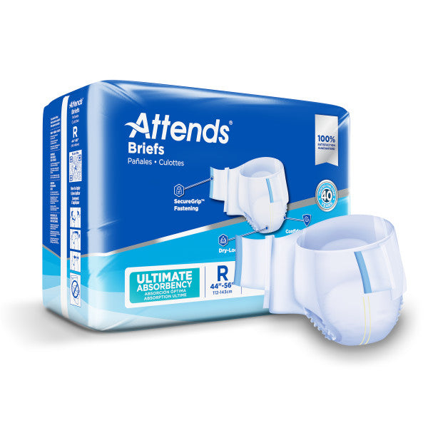 Attends Briefs, Ultimate Absorbency, Regular