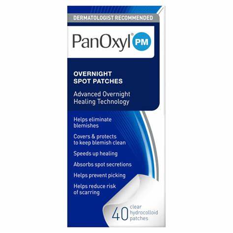Panoxyl Pm Overnight Spot Patches, 40 Ct - Replaces Emhf60407