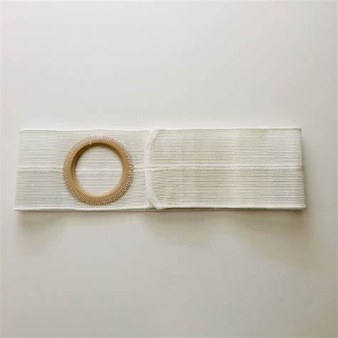 Special 12" Right, Beige, Cool Comfort, Nu-form Belt, Extra Large, Custom: 3-1/2" Belt Ring Placed 1" From Top.