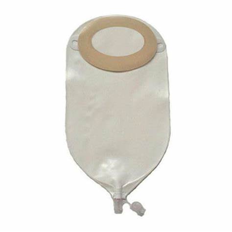 Special 1-piece Post-op Adult 24 Ounce Urinary Pouch 2-1/8" Pre-cut Opening Flutter Valve Minimal Convexity