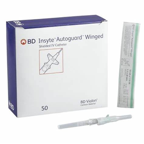 Insyte Autoguard Shielded Iv Catheter, 18g X 1.16"