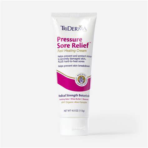 Triderma Pressure Sore Relief Healing Cream, 4 Oz