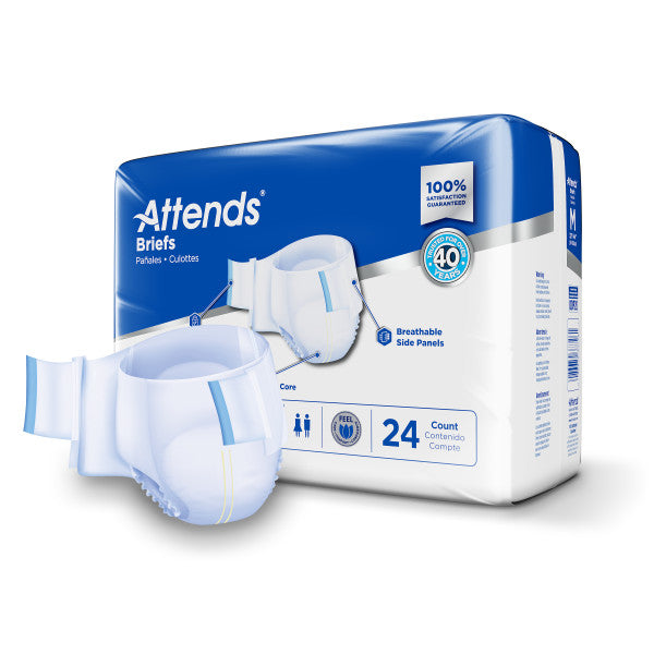 DDP20 - Attends Brief, Extra Heavy Absorbency, Medium