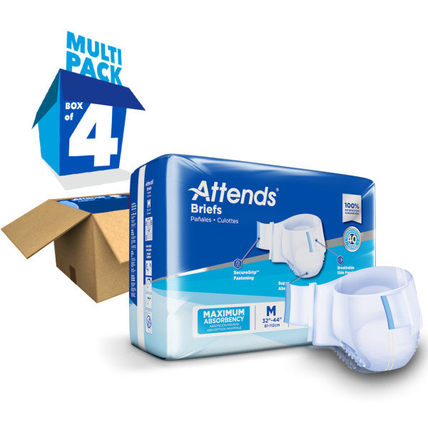 Attends Brief, Maximum Absorbency, Medium