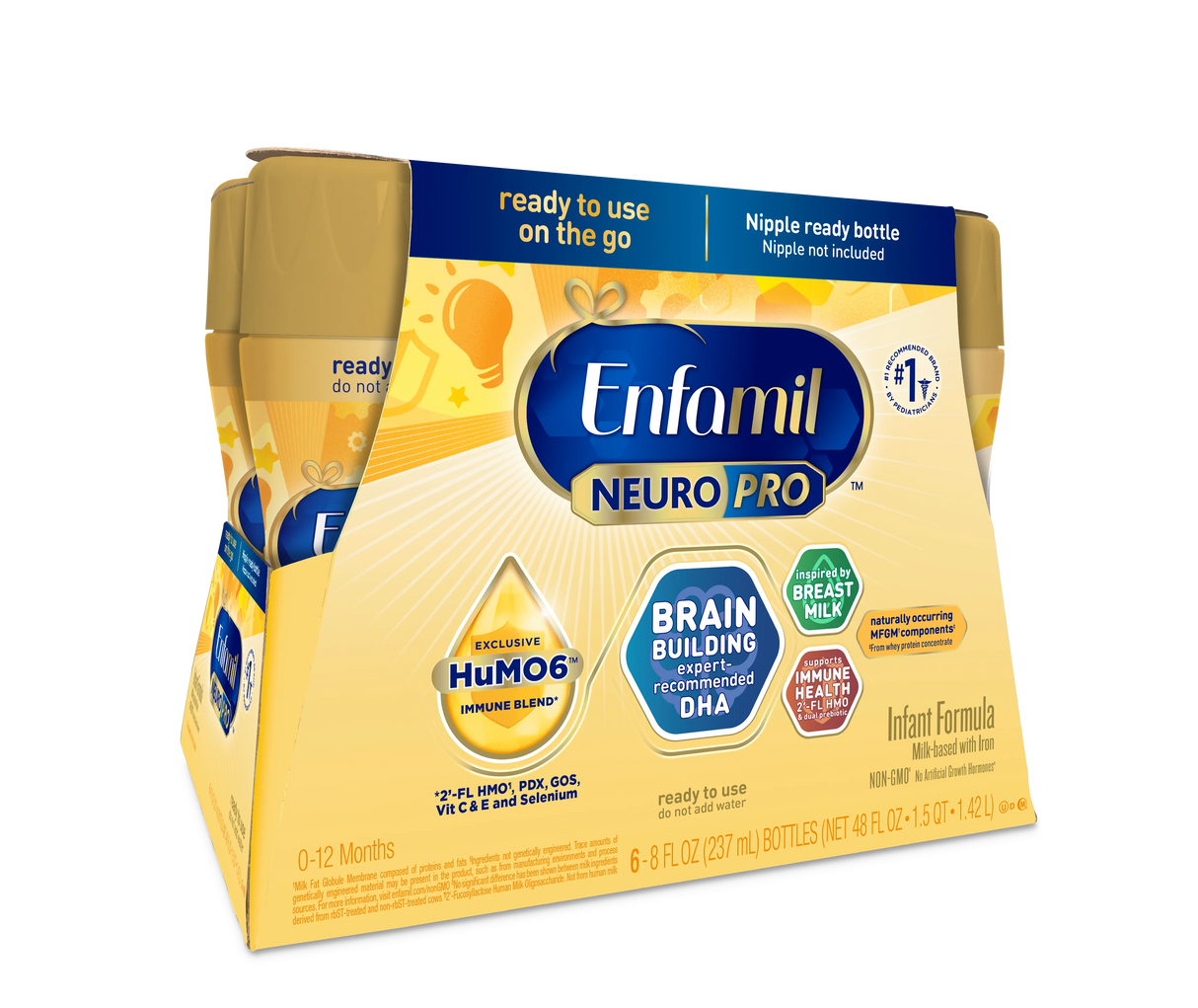 Enfamil Neuropro Infant Formula, Ready-to-use, 8 Fl. Oz. Bottle