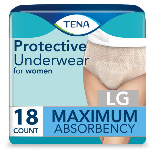 Tena Proskin Protective Underwear For Women L, 45" - 58".