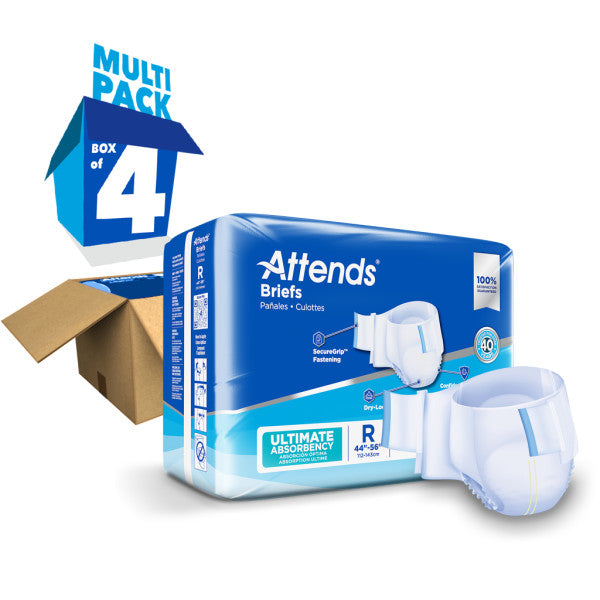 Attends Briefs, Ultimate Absorbency, Regular