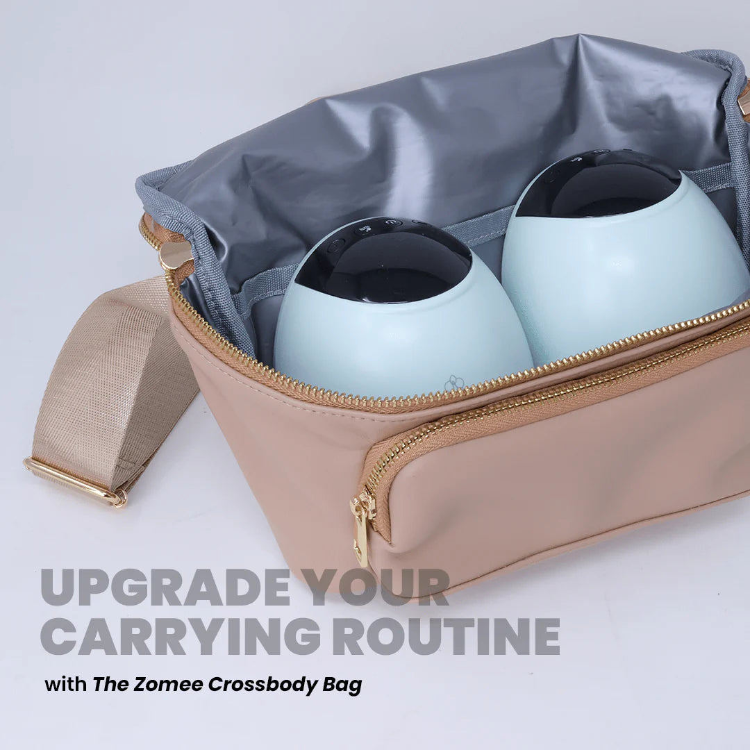 Zomee Crossbody Bag, Dusty Pink