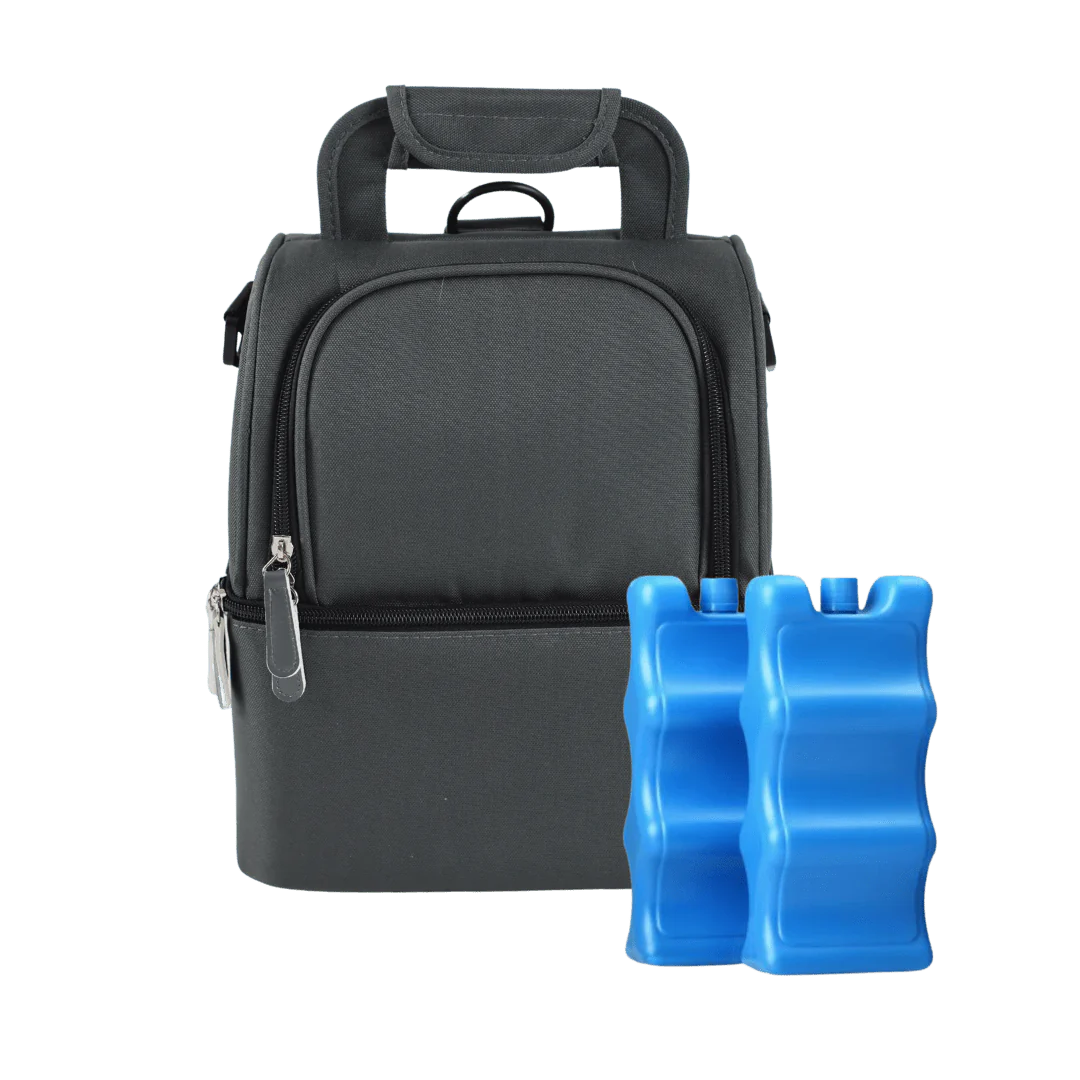 Zomee Black Cooler Zipper Bag