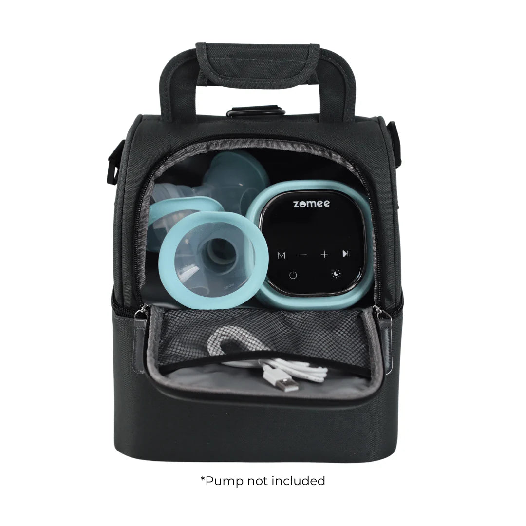 Zomee Black Cooler Zipper Bag
