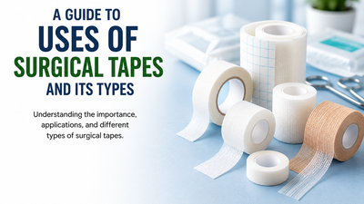 A Guide to Uses of Surgical Tapes and Its Types