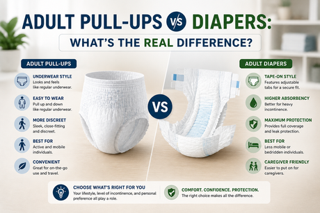 Adult Pull-Ups vs Diapers
