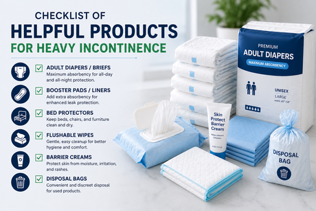 Checklist of Helpful Products for Heavy Incontinence