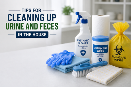 Tips for Cleaning Up Urine and Feces in the House