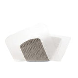 Sterile medical adhesive bandage with breathable pad, wound care supply on white background