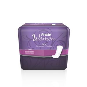 Presto Maximum Absorbency Incontinence Pad, 12"