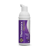 Theraworx Protect advanced hygiene barrier system foam bottle with purple label