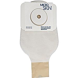 Ostomy pouch with adhesive barrier for medical supply, suitable for chronic care needs