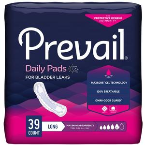 Prevail Bladder Control Ultra Pad White